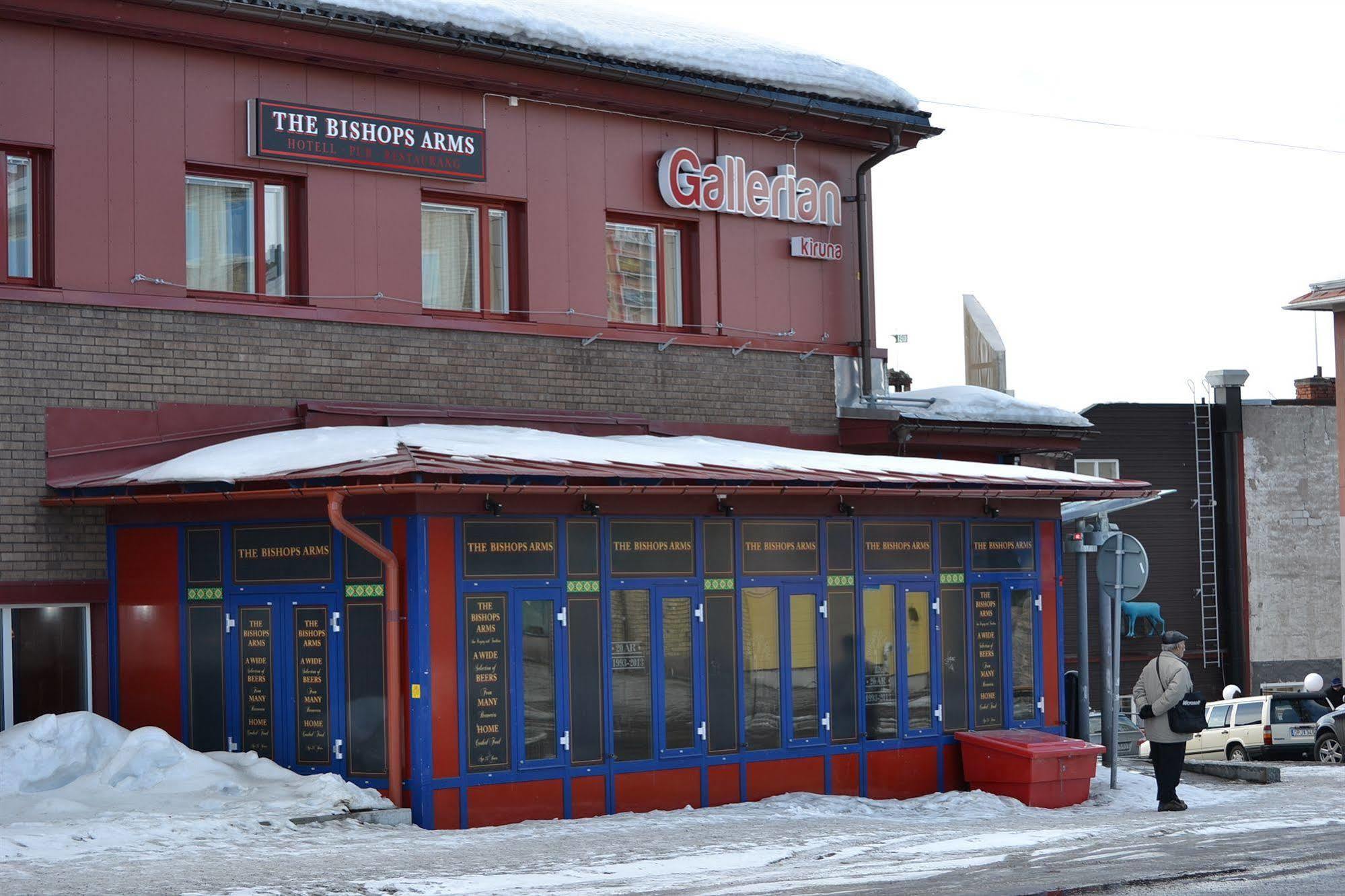 Hotel Bishops Arms Kiruna Exterior foto